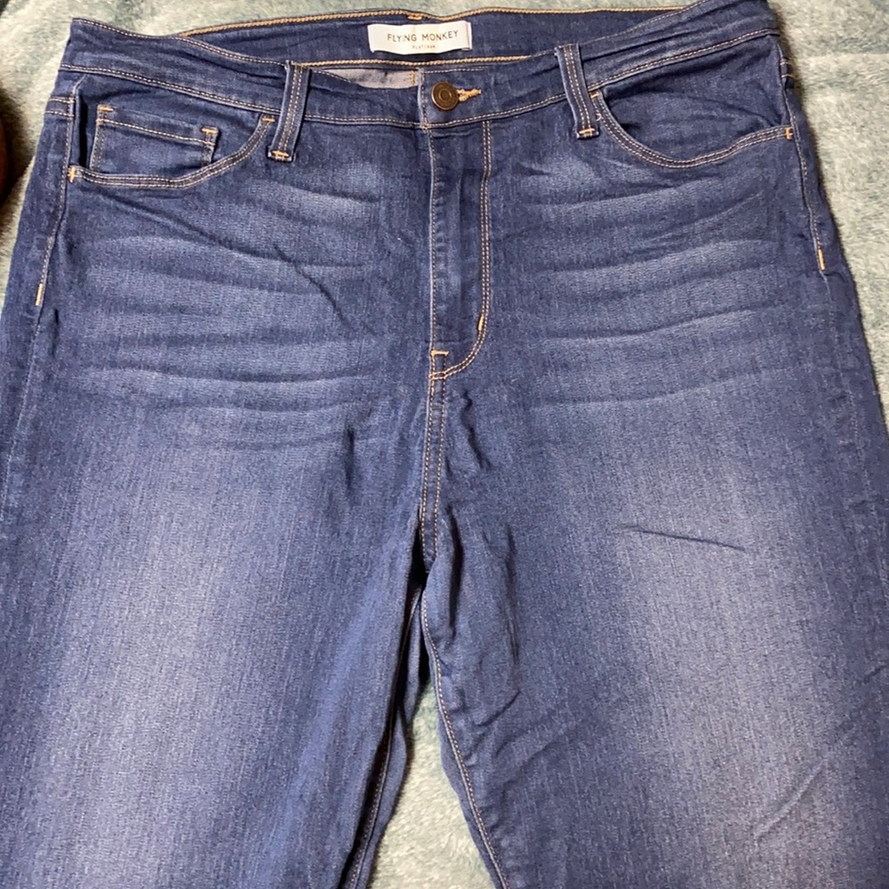 Flying monkey platinum skinny jeans